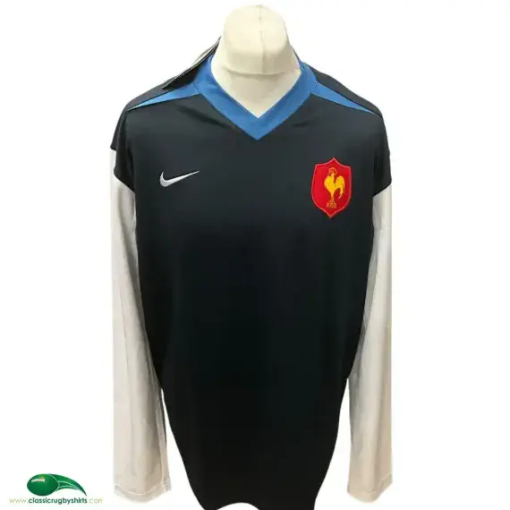 2005/06 France Rugby Shirts - Old Classic Nike Vintage Jerseys