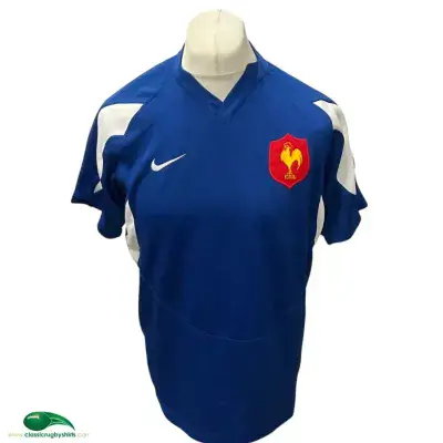 2005 2006 France Home Rugby Union Shirt Medium