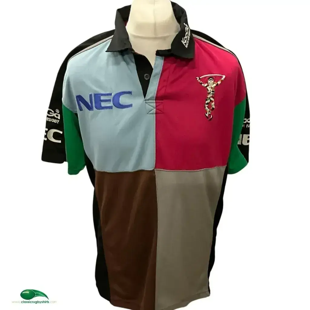 2005/06 Harlequins Rugby Shirt | Old Official Kooga Jersey