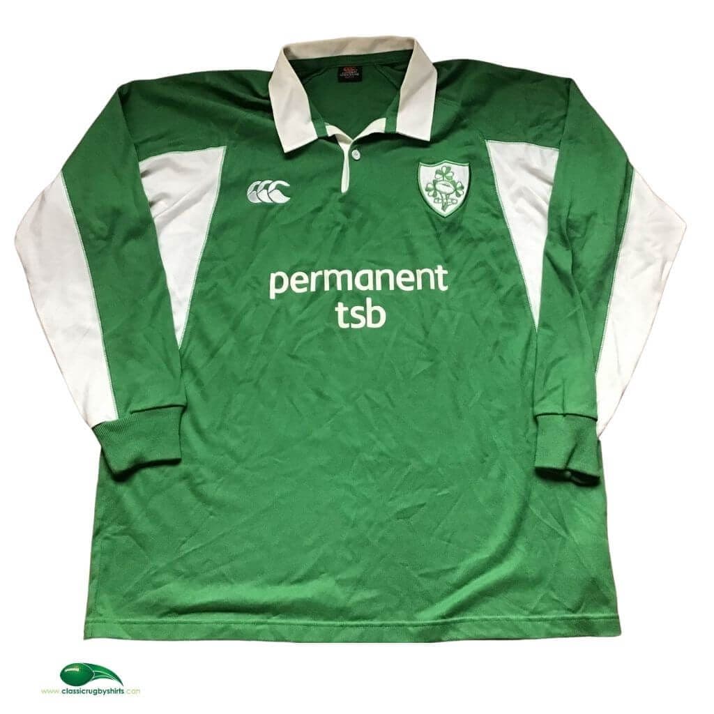 World Rugby Shirts | 2005 Ireland Old Vintage Retro Jerseys