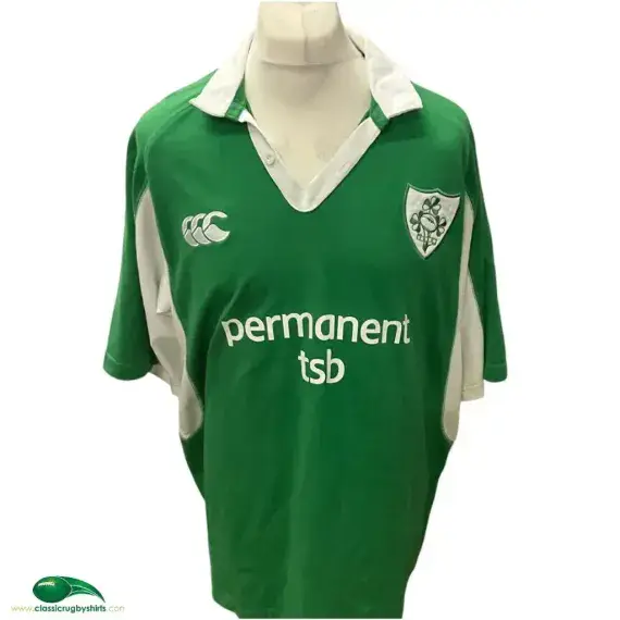 2005/06 Ireland Rugby Shirt | Old Official Canterbury Jersey