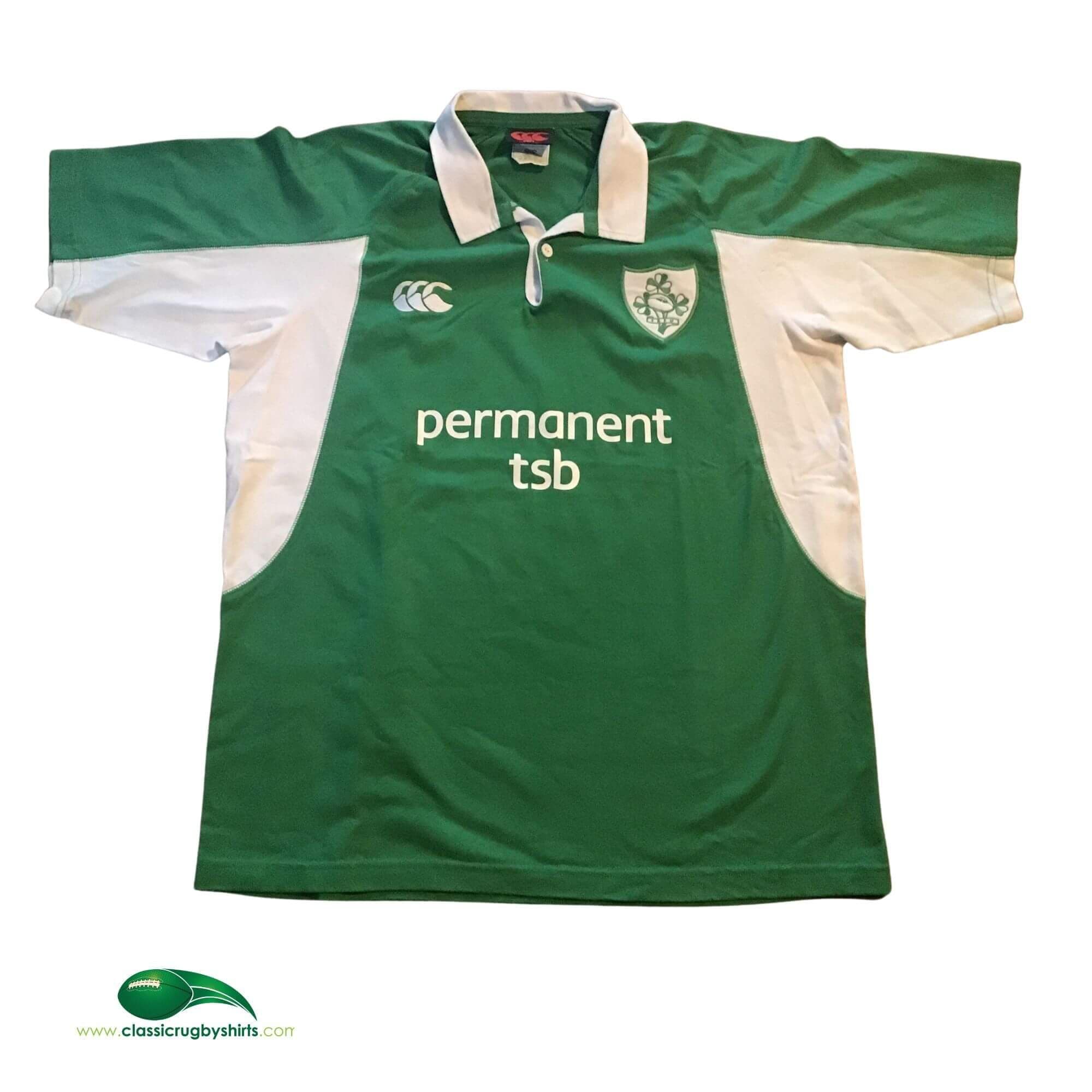 World Rugby Shirts | 2005 Ireland Old Vintage Retro Jerseys