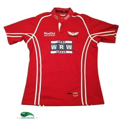 2005 2006 Llanelli Scarlets Rugby Union Shirt Adults Large