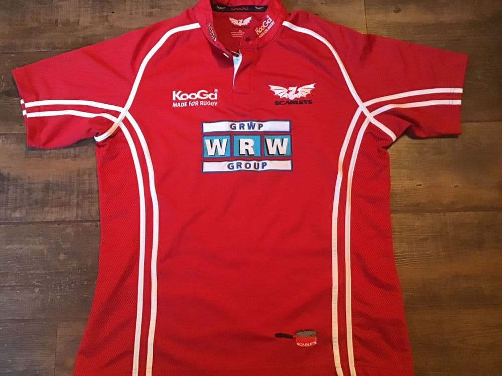 Classic Rugby Shirts 2005 Llanelli Scarlets Vintage Old Retro Jerseys