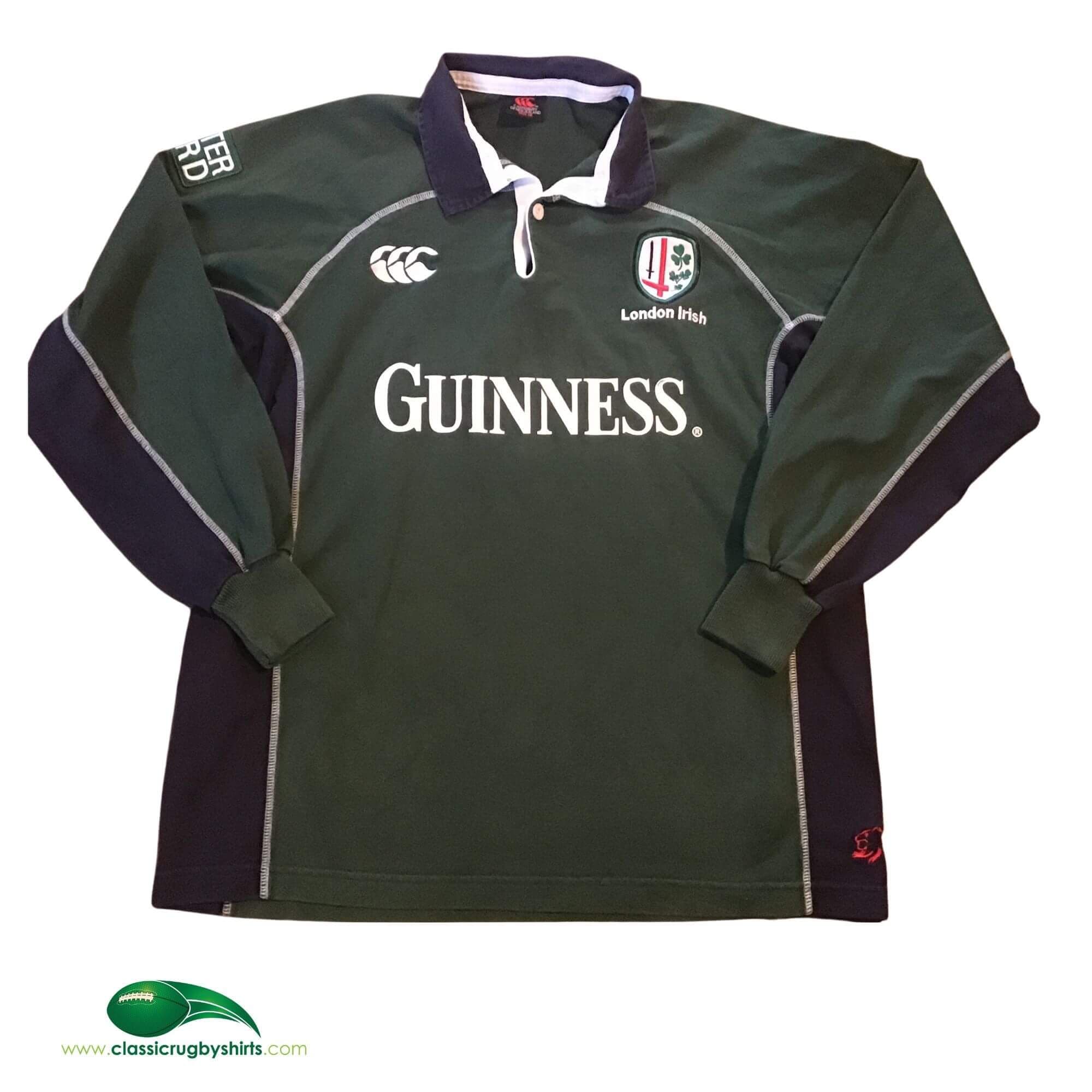 World Rugby Shirts | 2005 London Irish Vintage Old Jerseys
