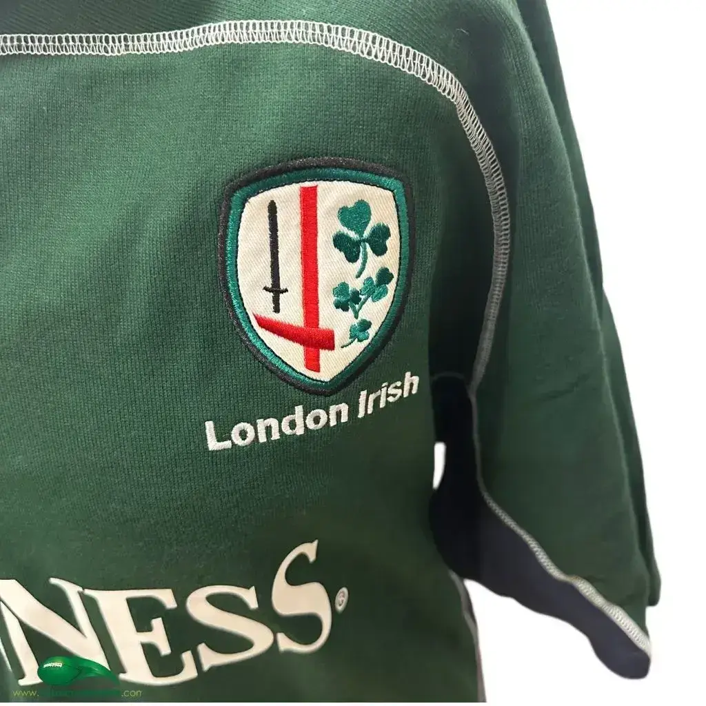 美品　2005-2006 ロンド​​ン・アイリッシュ ラグビーユニオンシャツ Classic Rugby Shirts | 2005 London Irish Vintage Old Jerseys