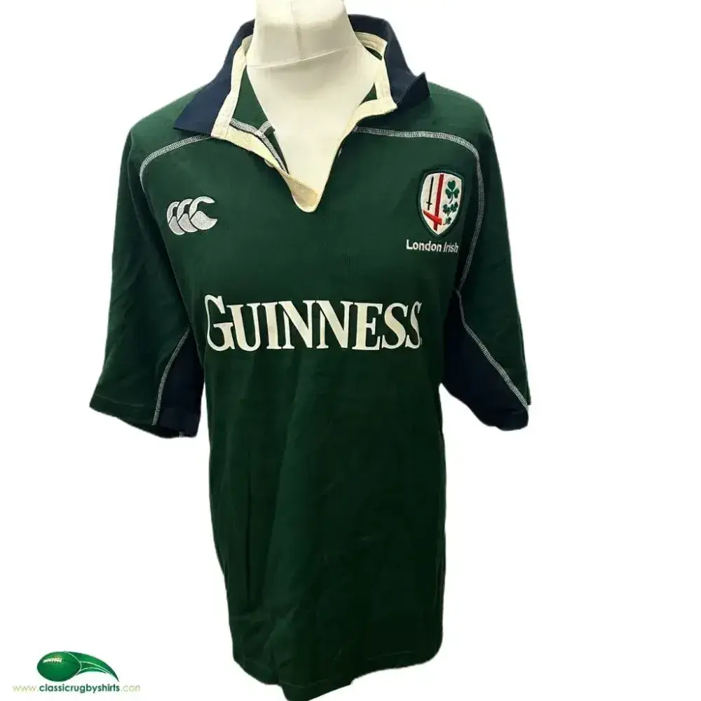 美品　2005-2006 ロンド​​ン・アイリッシュ ラグビーユニオンシャツ 2005-2006-london-irish-rugby-