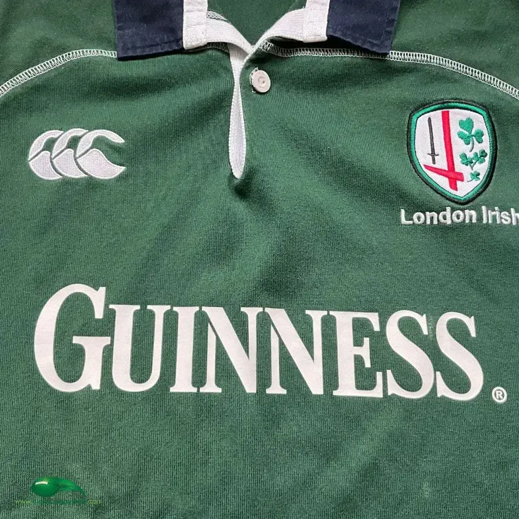 美品　2005-2006 ロンド​​ン・アイリッシュ ラグビーユニオンシャツ 美品 2005-2006 ロンド​​ン・アイリッシュ ラグビーユニオンシャツ