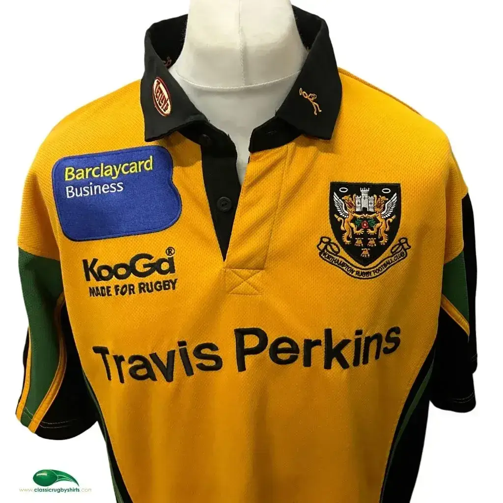 Maillot Rugby Northampton Saints N°24 – Saison 2005/2006 – Taille XL (Kooga)