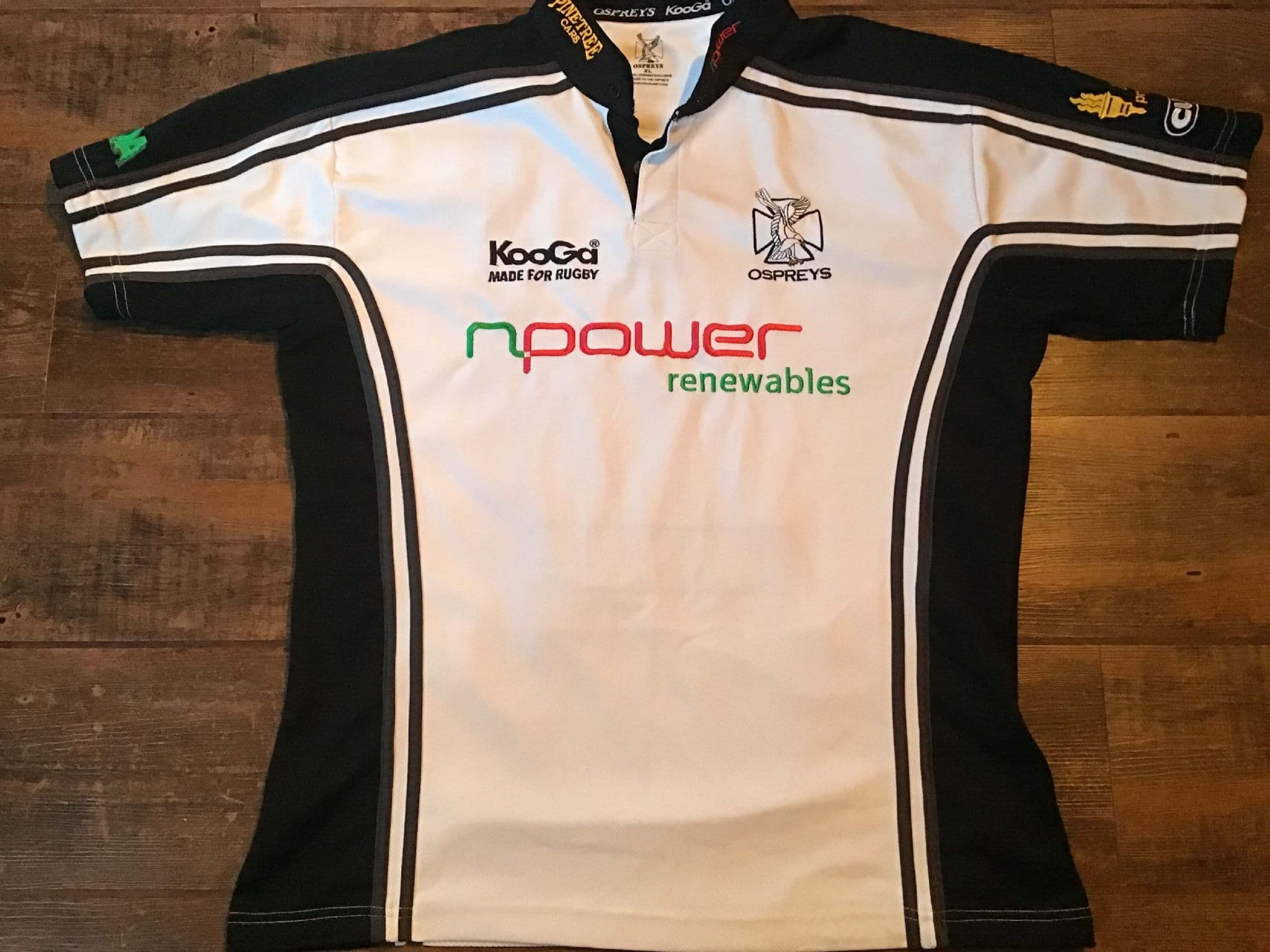 Maillot De Rugby Collector Auch – 2005, Saint-Lary 6 LNR, Taille XL, Shemsy