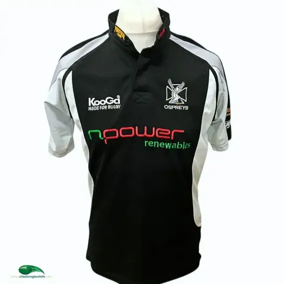 2005/06 Ospreys Rugby Shirt | Old Official Kooga Jersey