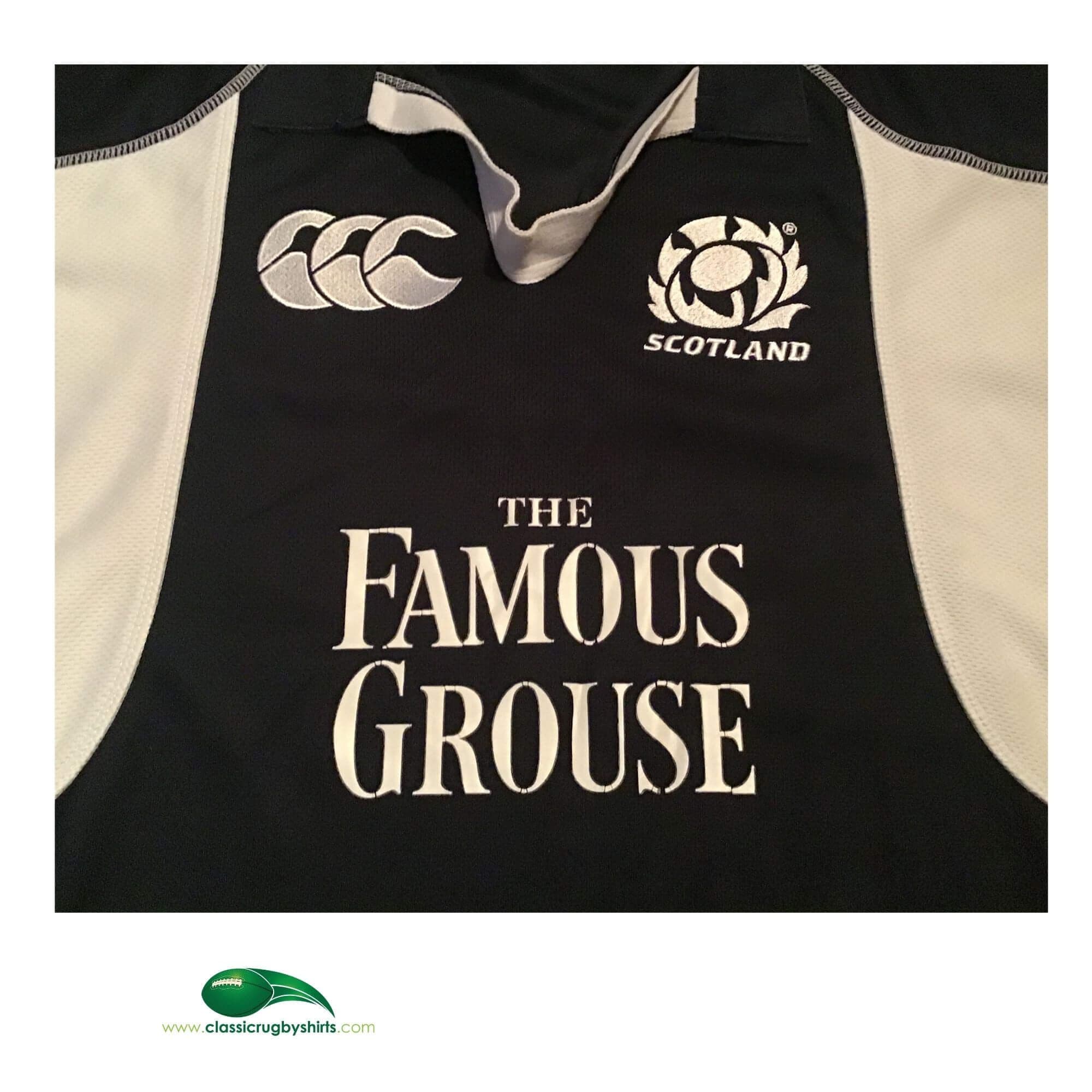 Classic Rugby Shirts | 2005 Scotland Vintage Player Issue Old Jerseys