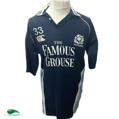 2005 2006 Scotland Temex Rugby Union Training Shirt XL