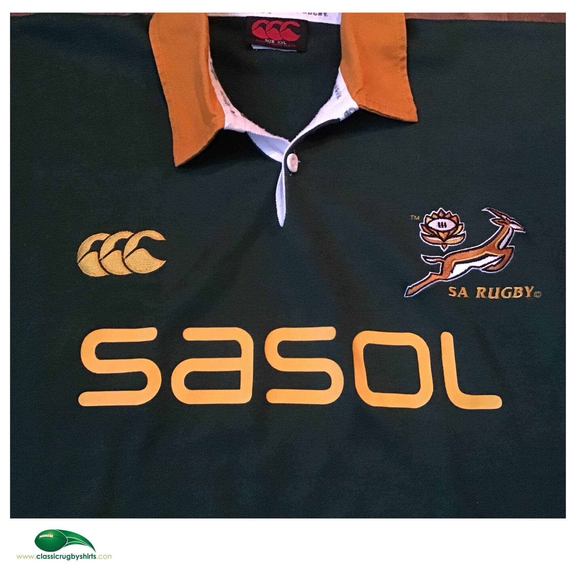 Old Rugby Shirts | 2005 2006 South Africa Vintage Jerseys