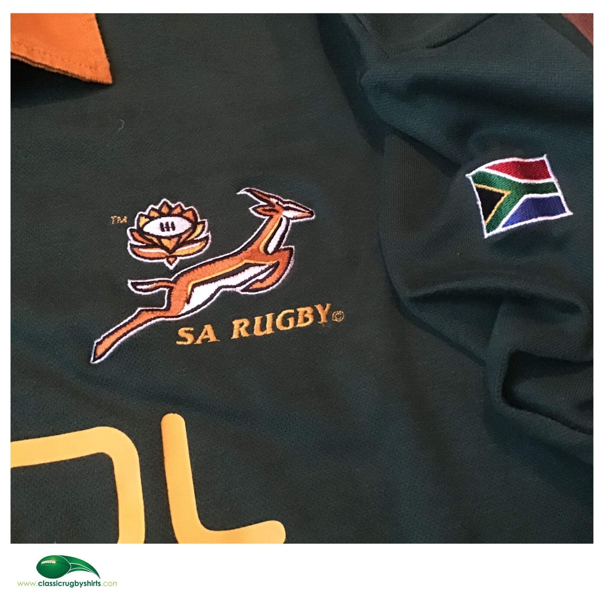 Old Rugby Shirts | 2005 2006 South Africa Vintage Jerseys