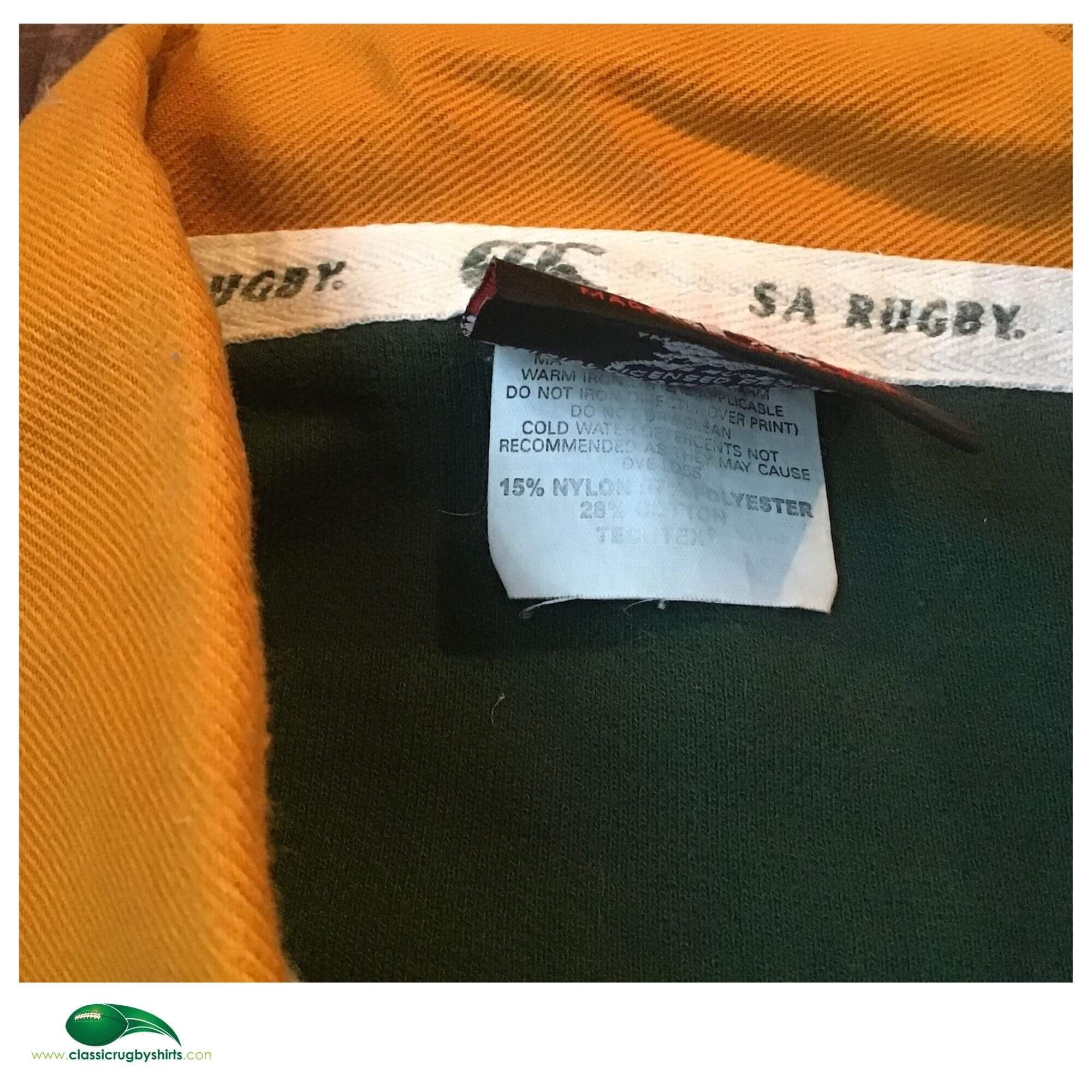 Old Rugby Shirts | 2005 2006 South Africa Vintage Jerseys