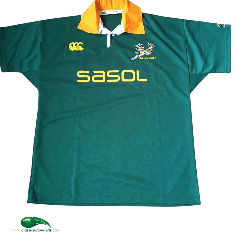 World Rugby Shirts 2005 South Africa Classic Old Vintage Jerseys