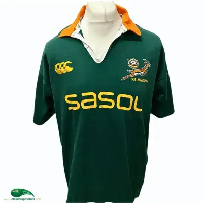 2005 2006 South Africa S/s Rugby Union Shirt Large