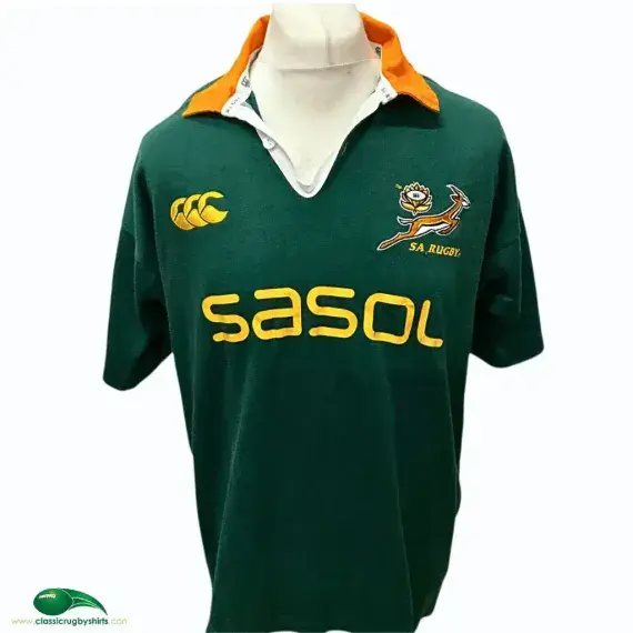 2005/06 Springboks Rugby Shirt | Old Official Canterbury Jersey