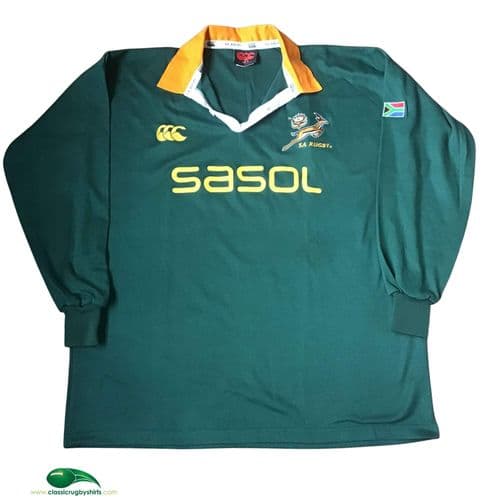 Techtex Rugby Shirt South Africa Rugby Shirts | Classic Vintage Springboks Jerseys