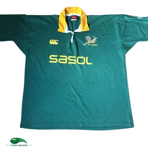 Techtex Rugby Shirt South Africa Rugby Shirts | Classic Vintage Springboks Jerseys