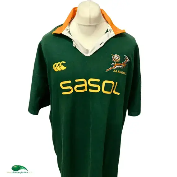 2005/06 Springboks Rugby Shirt | Vintage Canterbury Jersey