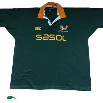 2005 2006 South Africa Techtex  Rugby Union Shirt 3XL