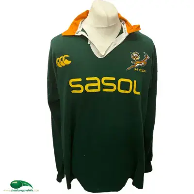 2005 2006 South Africa Techtex  Rugby Union Shirt XL