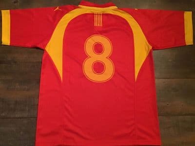 2005 2006 USA Perpignan No 8 Rugby Union Shirt Large