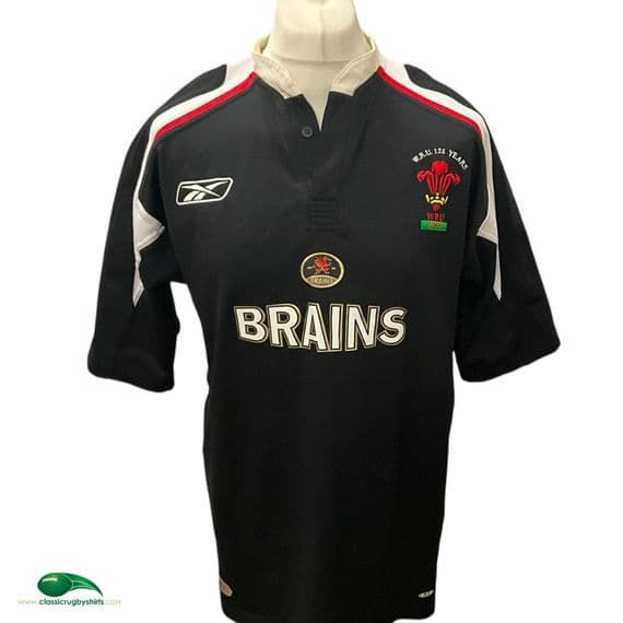 2005/06 Wales 125 Years Rugby Shirt | Old Official Reebok Jersey  - Vintage Classic Rugby Shirts
