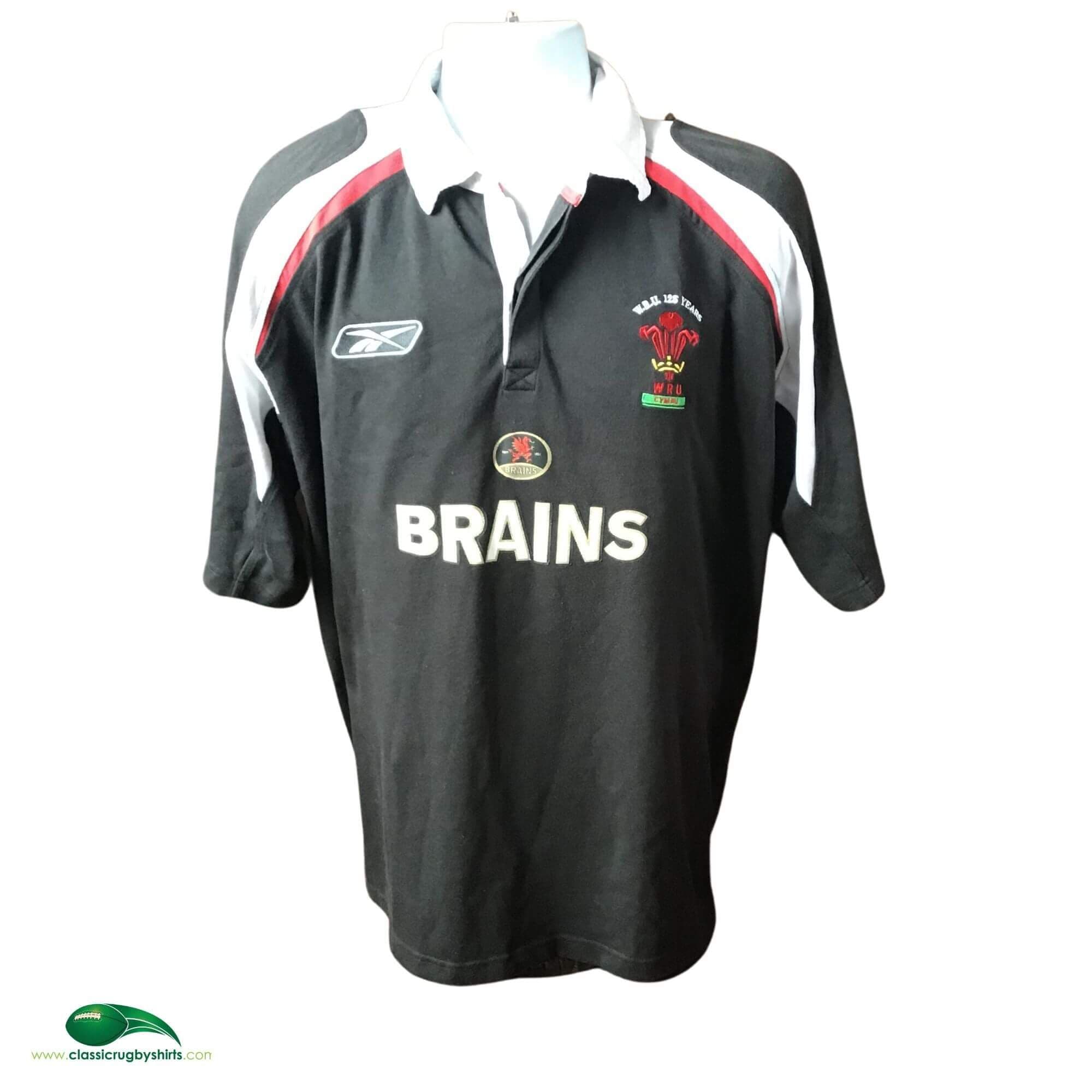 Maillot Rugby Pays De Galles (Wales) 2006-08 - Reebok - Taille L - Occasion