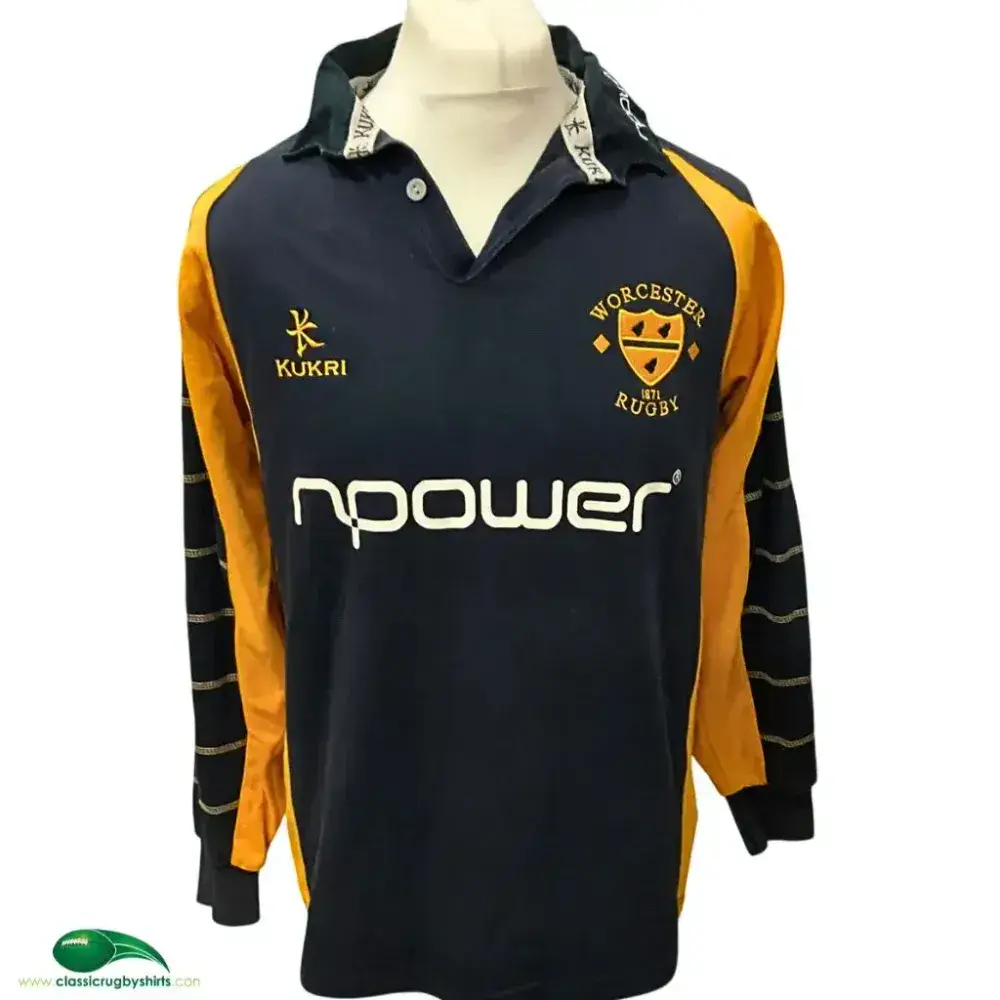 2005/06 Worcester Warriors Rugby Shirt | Old Official Kukri Jersey