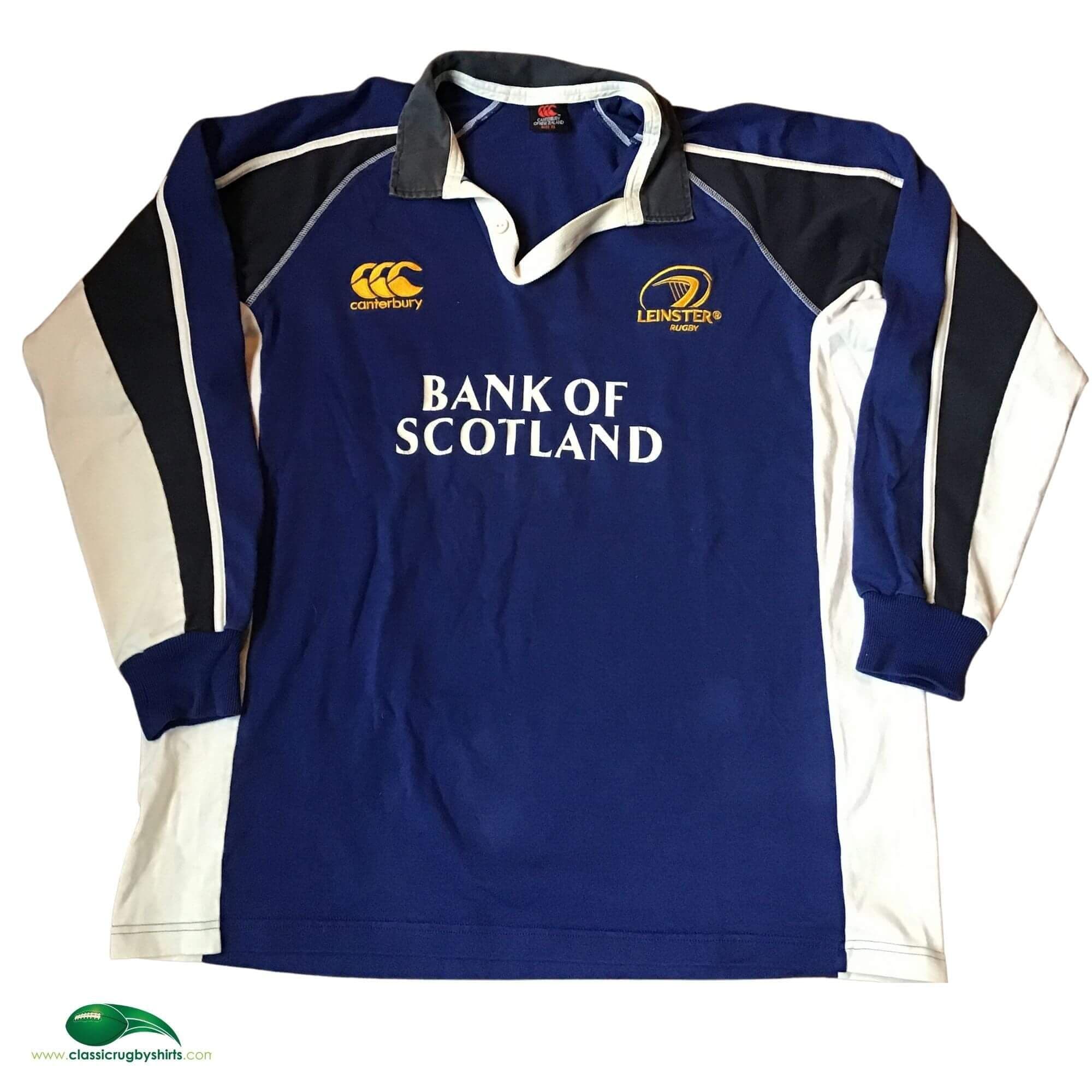 CANTERBURY - 【CANTERBURY】Leinster Rugby ラガーシャツ A-3385 CANTERBURY】Leinster Rugby ラガーシャツ A-3385