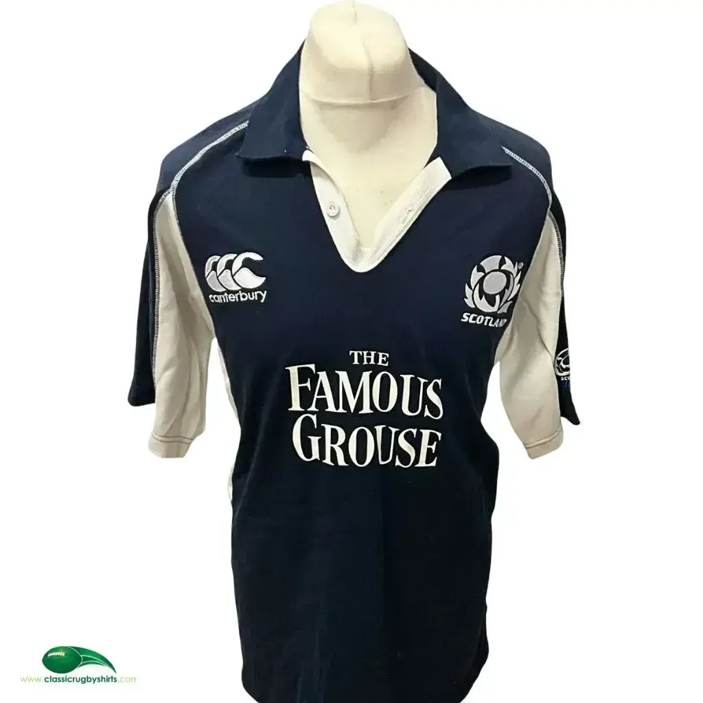 2005/07 Scotland Rugby Shirt | Old Official Canterbury Jersey