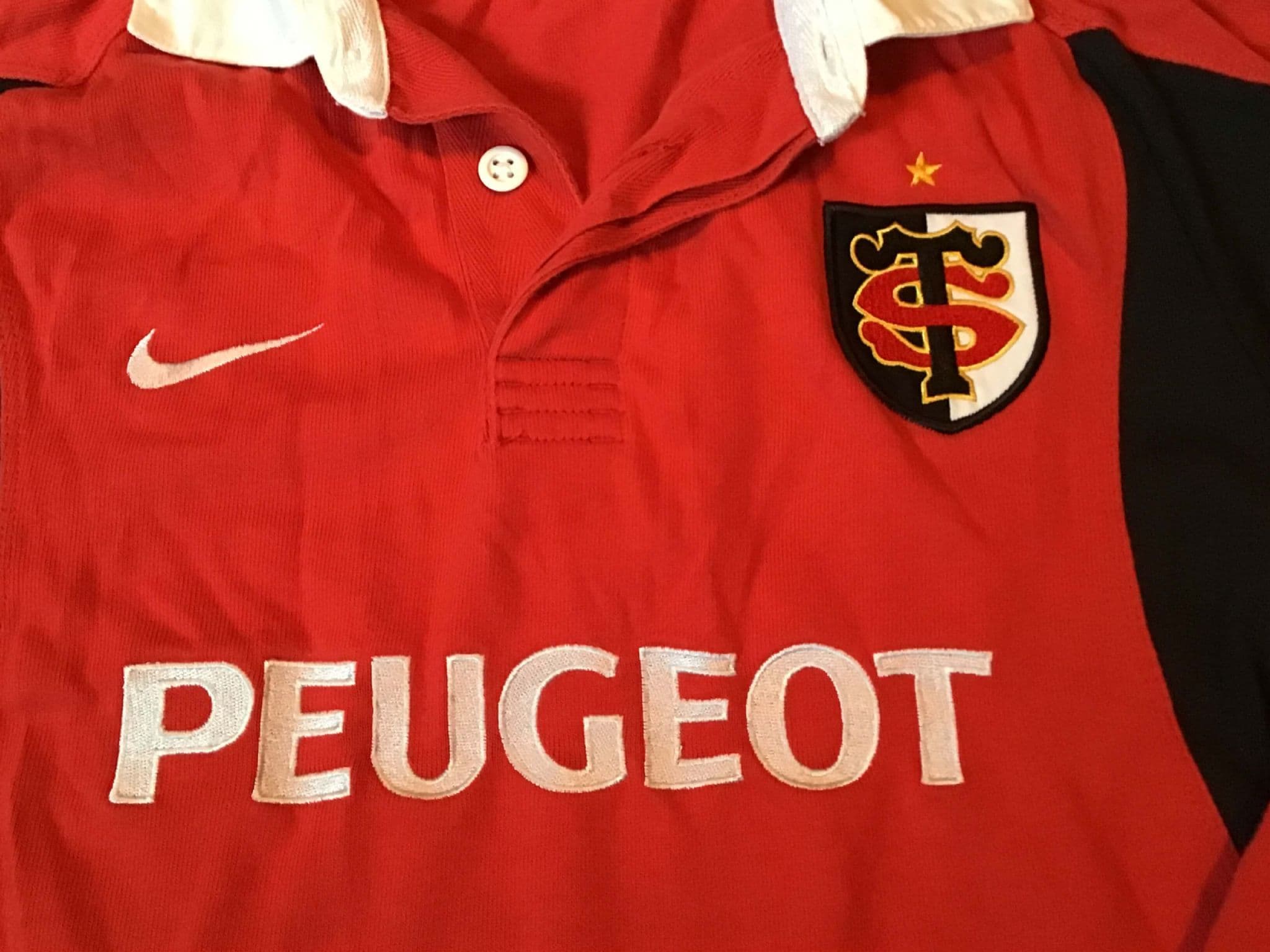 Maillot Cycliste Vintage Languedoc Roussillon – Ourport – Années 70 – Rouge – Taille S