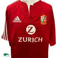 2005 British and Irish Lions Rugby Shirt | Old Official Adidas Jersey