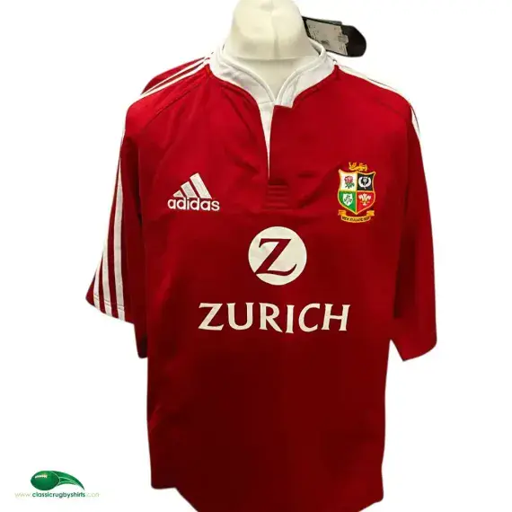 2005 British and Irish Lions Rugby Shirt | Old Official Adidas Jersey
