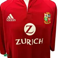 2005 British and Irish Lions Rugby Shirt | Old Official Adidas Jersey