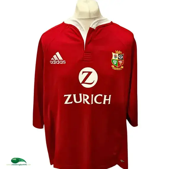 2005 British and Irish Lions Rugby Shirt | Old Official Adidas Jersey