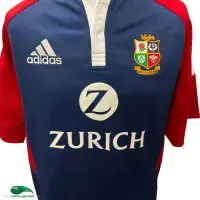 2005 British and Irish Lions Rugby Shirt | Old Official Adidas Jersey