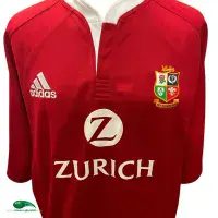 2005 British and Irish Lions Rugby Shirt | Old Official Adidas Jersey - Vintage Classic Rugby Shirts