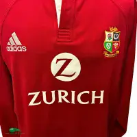 2005 British & Irish Lions Rugby Shirt | Official Adidas Jersey