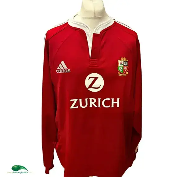 2005 British & Irish Lions Rugby Shirt | Official Adidas Jersey