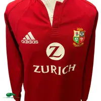 2005 British Irish Lions Vintage Rugby Shirt - Adidas - Adults Medium