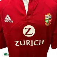 2005 British and Irish Lions Rugby Shirt | Old Official Adidas Jersey