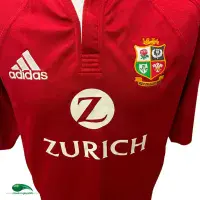 2005 British Irish Lions Rugby Shirt - Adidas - New Zealand Tour - Adults Medium