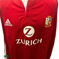 2005 British Irish Lions Rugby Shirt | Old Official Adidas Jersey