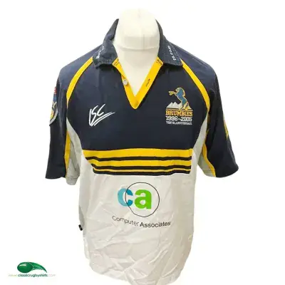 2005 Brumbies 10th Anniversary Rugby Shirt Small
