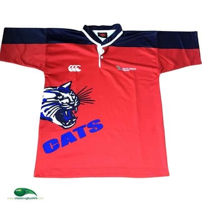 2005 Cats Rugby Union Shirt Medium
