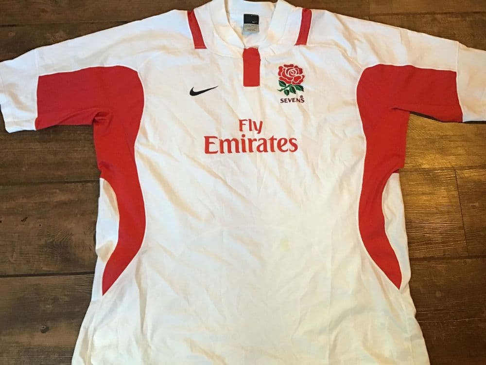 Maillot De Rugby Nike – Equipe De France Sevens (saisons 2005/2006) – Taille XL – Occasion